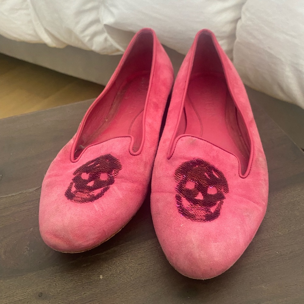 Alexander McQueen Skull Flats